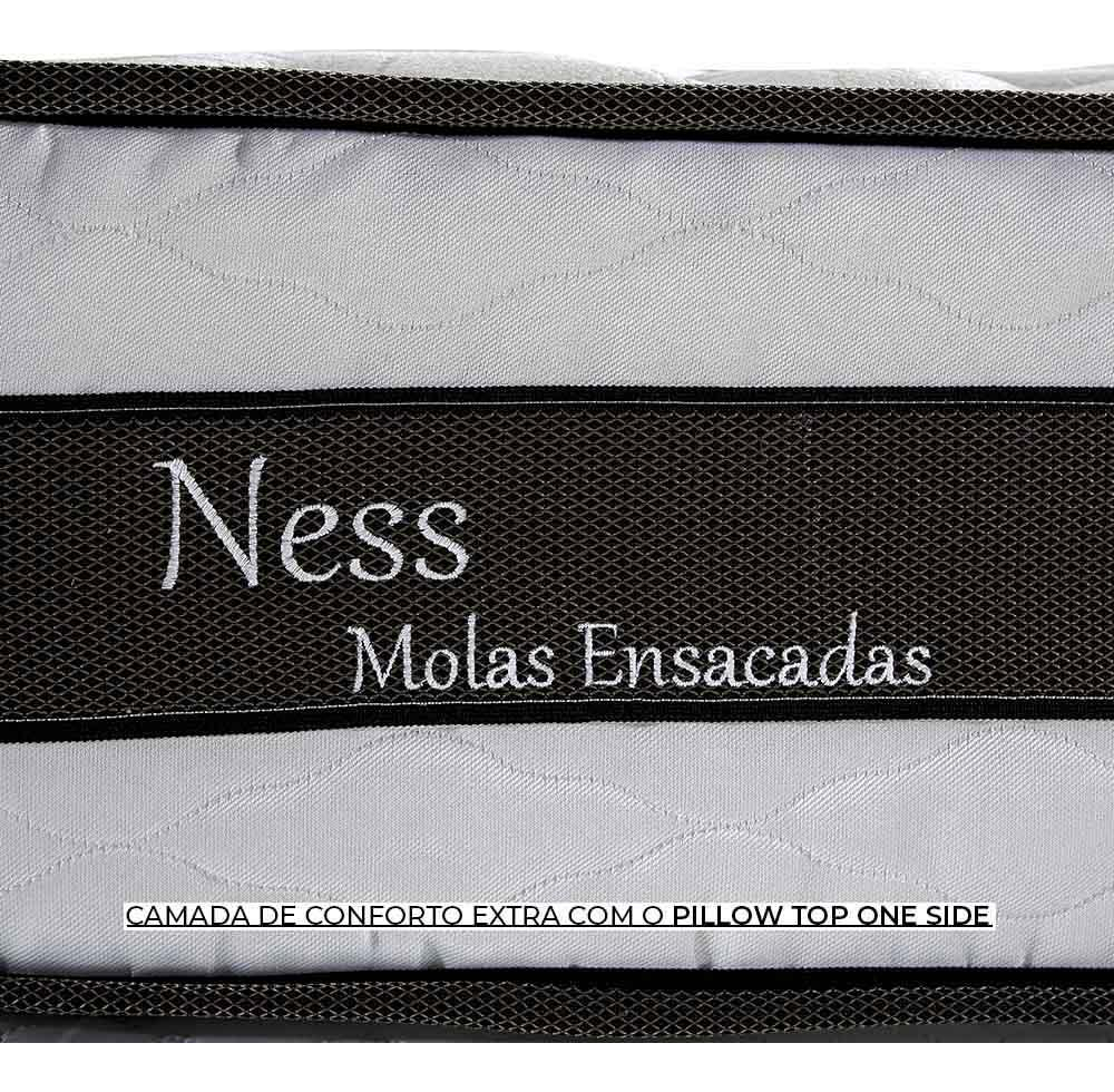 Bicama Box Solteiro com Cama Auxiliar Herval Ness Molas Ensacadas 5