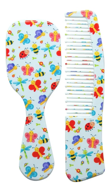 Kit Baby Zoo Pente e Escova 1