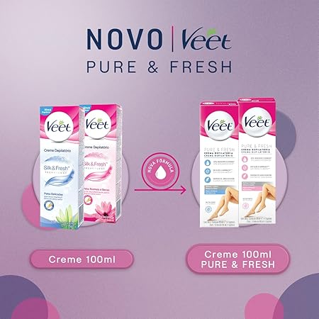 Creme Depilatório Pure & Fresh 3