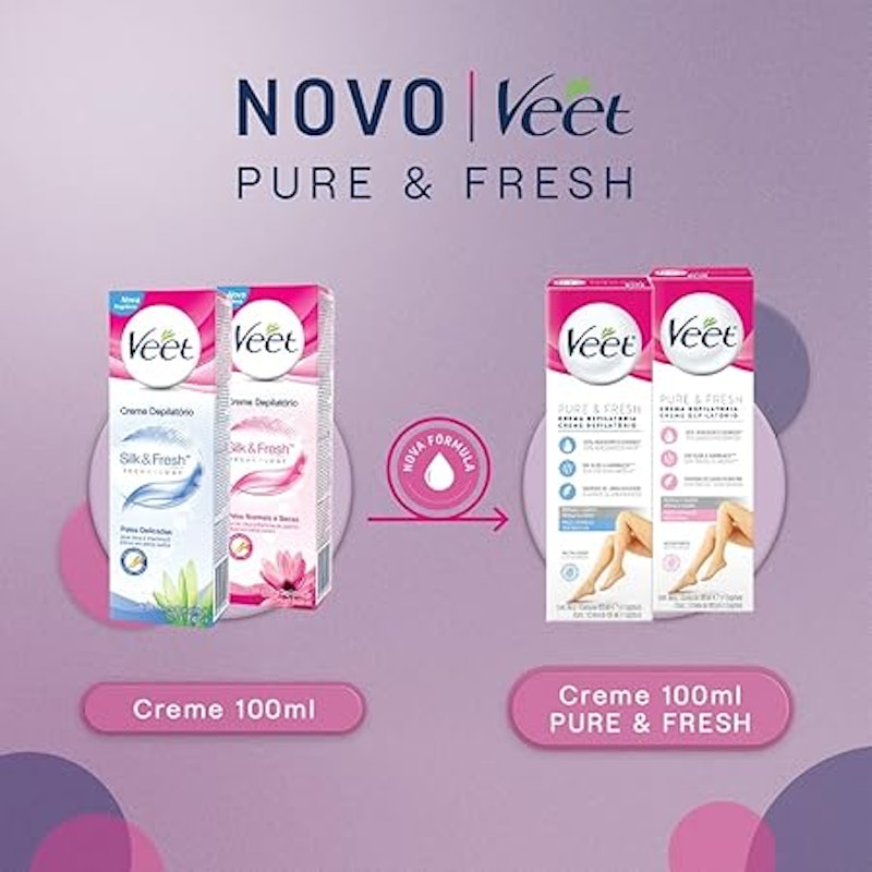 Creme Depilatório Pure & Fresh 3