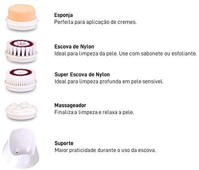 Escova de Limpeza Facial Clean Pro 3