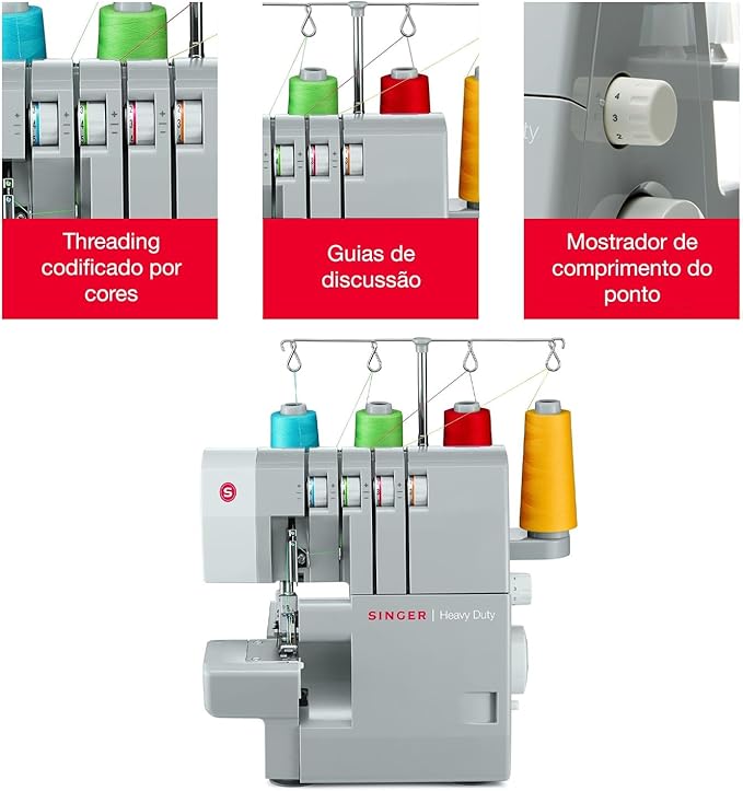 Máquina de Costura Overloque  2