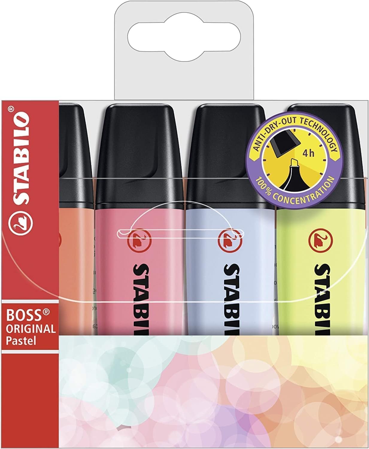 Stabilo Boss Original com 4 Cores 1