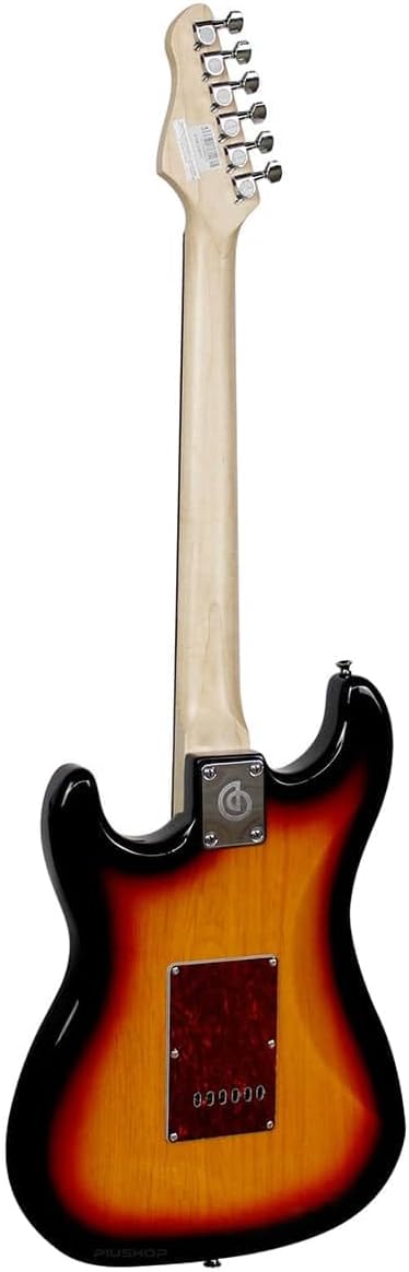 Guitarra Elétrica Giannini G-100 3 Tone Sunburst com escudo Tortoise 3TS/TT 5