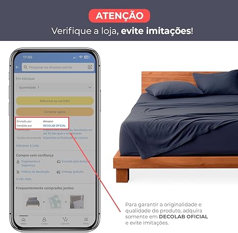Jogo de Lençol Decolab 3
