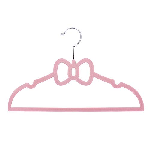 Kit Cabides Infantis Aveludados Laço (Rosa) 2