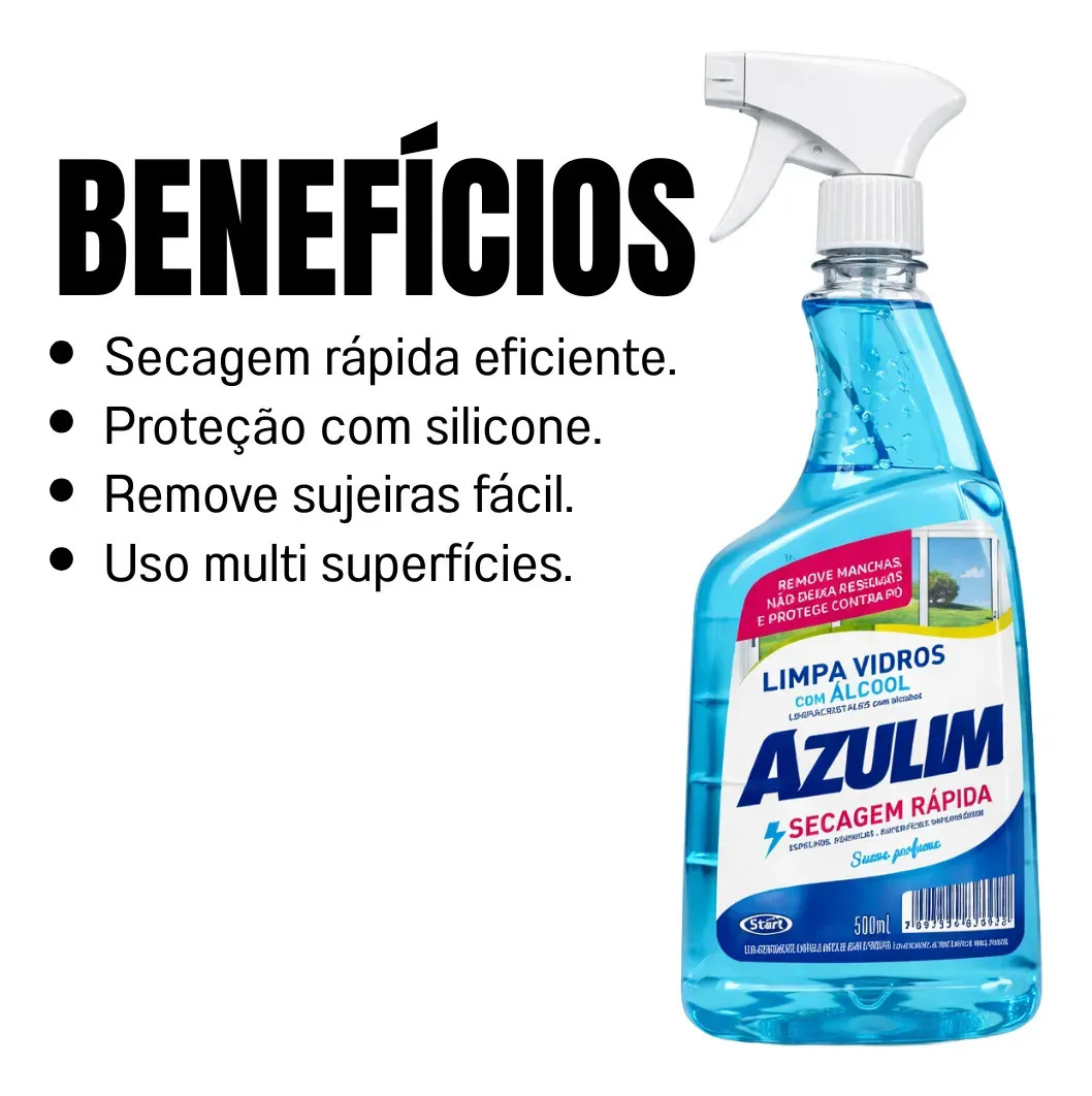 Limpa Vidros Azulim 2