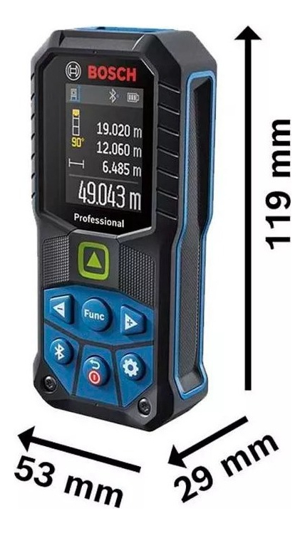 Trena Laser Bosch GLM 50-27 C 50 m com Bluetooth 3