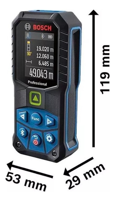 Trena Laser Bosch GLM 50-27 C 50 m com Bluetooth 3
