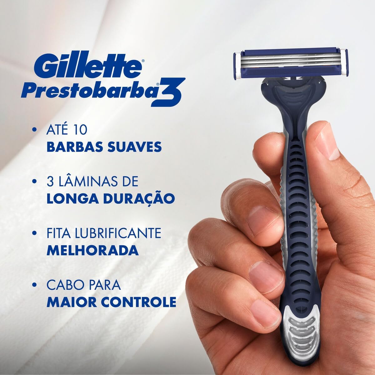 Aparelho de Barbear Descartável Gillette Prestobarba 3 3