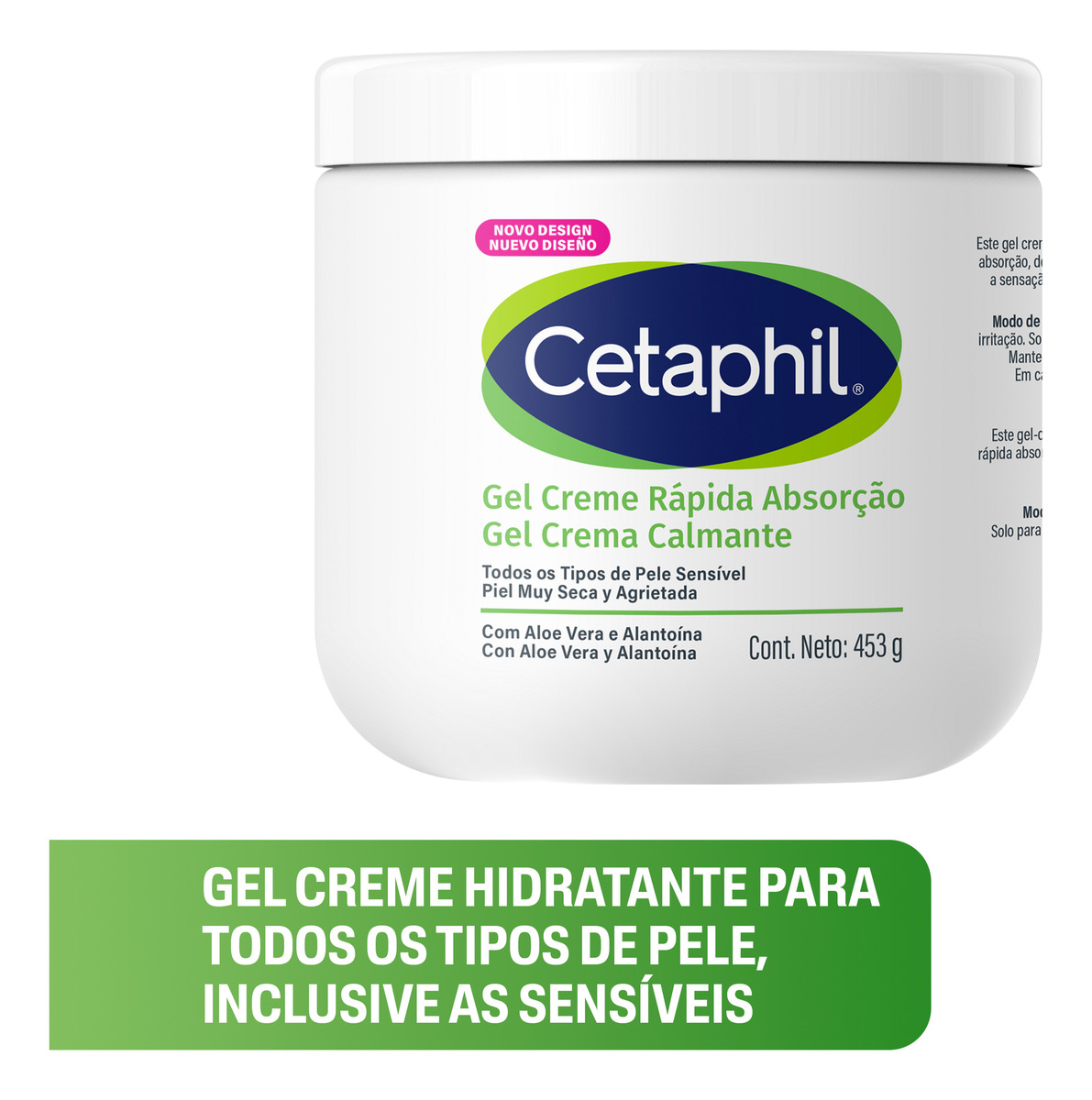Gel Creme Rápida Absorção 453 g 3