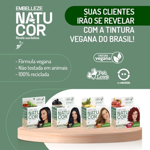 Tinta de Cabelo Natucor 3