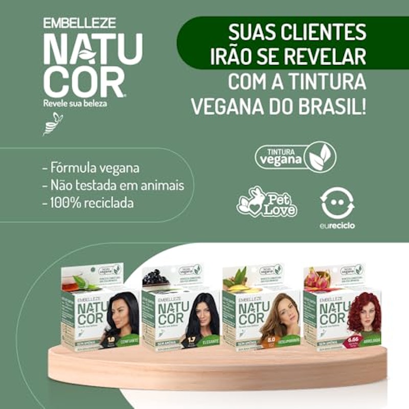 Tinta de Cabelo Natucor 3