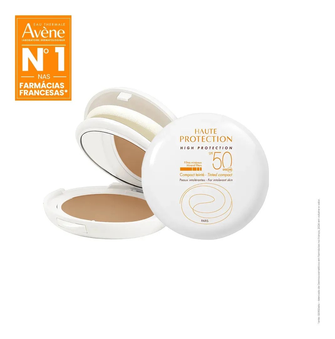 Compacto com Cor Bege SPF 50 1