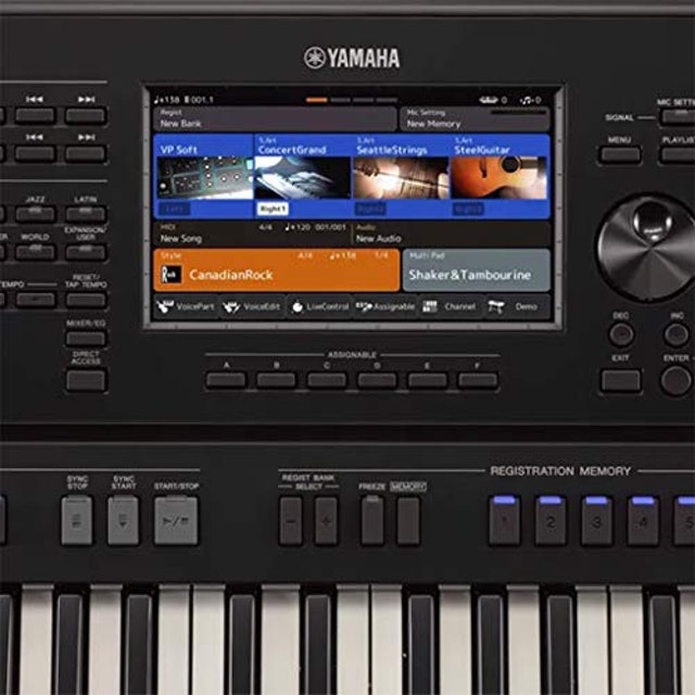 Teclado Workstation Yamaha PSR-SX700 4