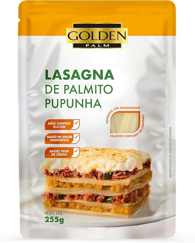 Lasagna de Palmito Pupunha Golden Palm 1
