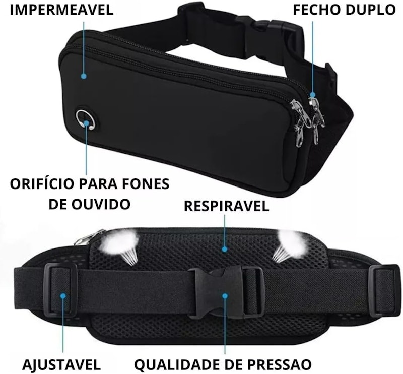 Pochete Esportiva Impermeável 2