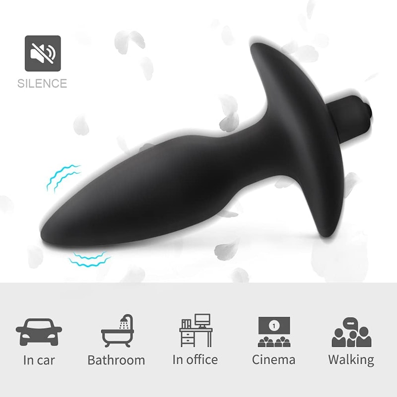 Plug Anal Estimulador Massageador de Próstata Recarregável 3