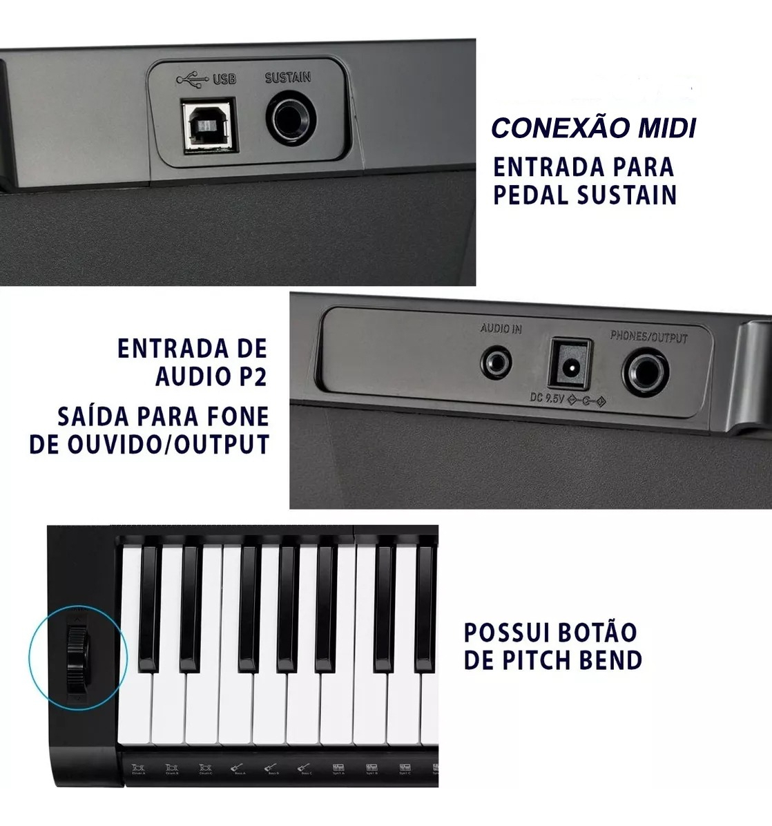 Kit Teclado Casio CTK-3500 4