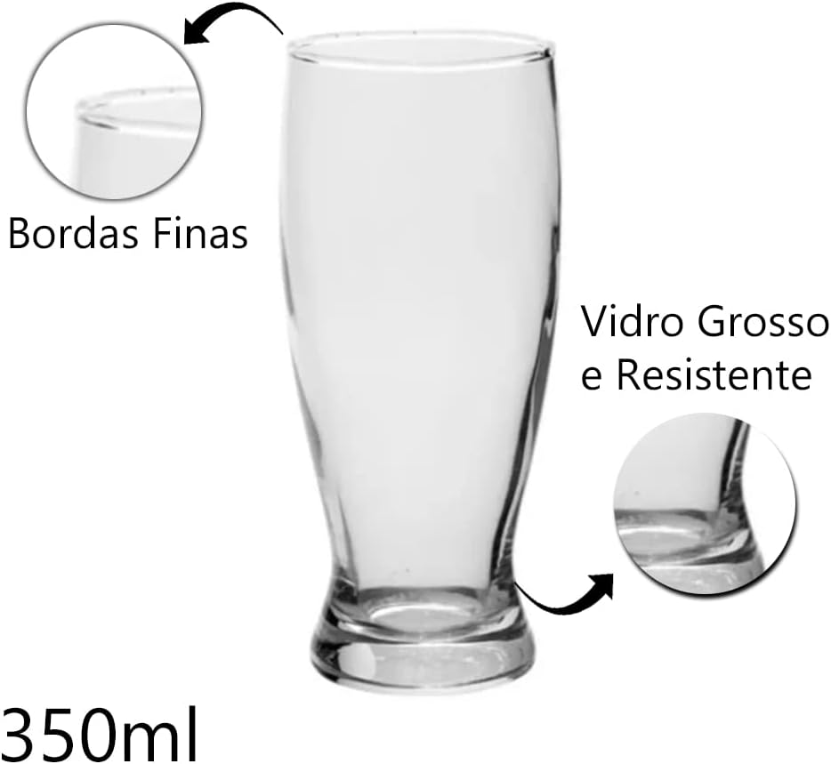 Copo Chopp Transparente 4