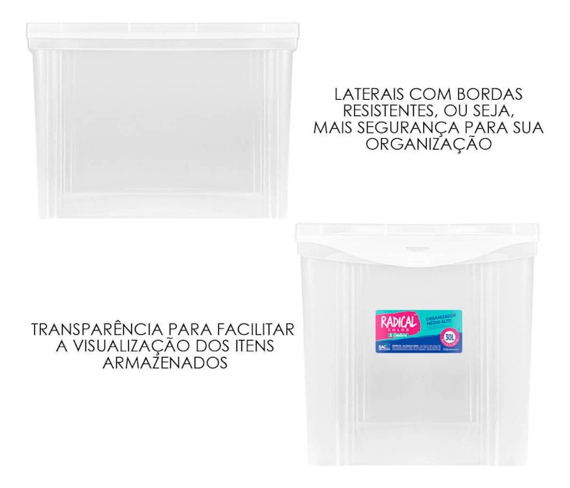 Organizador Alto 30 L 4
