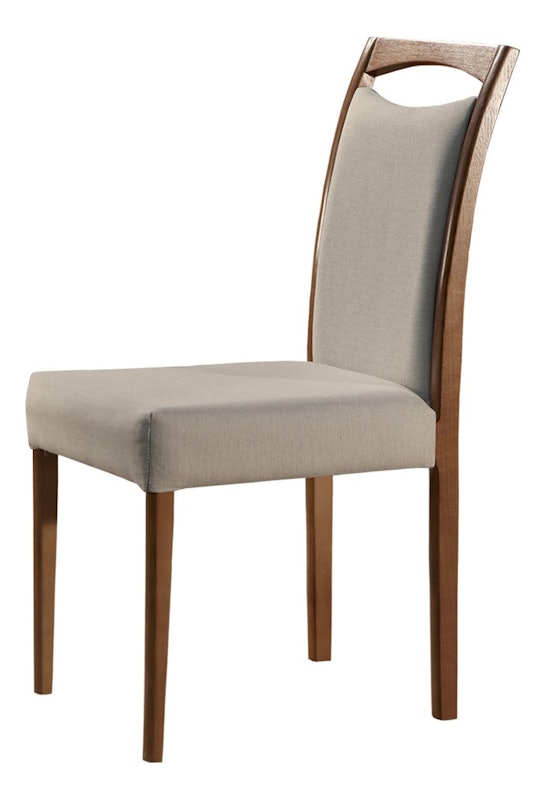 Conjunto Sala de Jantar Mesa 6 Cadeiras Safira Imbuia 5