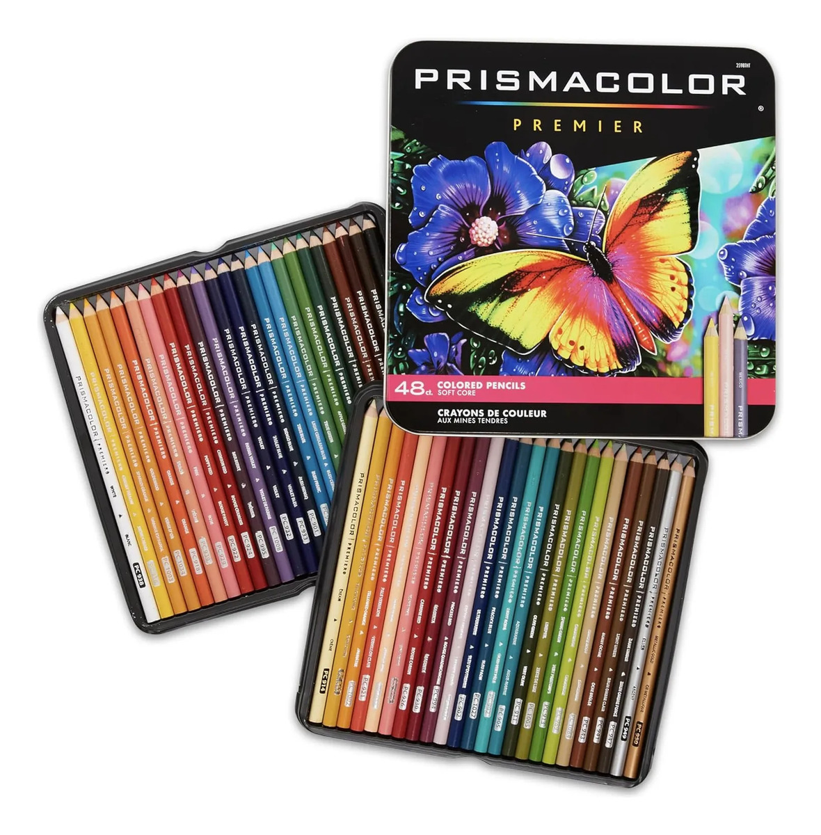 Premier Soft Core Colored Pencil Sets 48 Cores 1