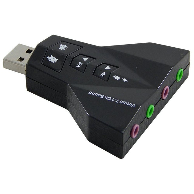 Placa de Som USB Exbom Avião 2
