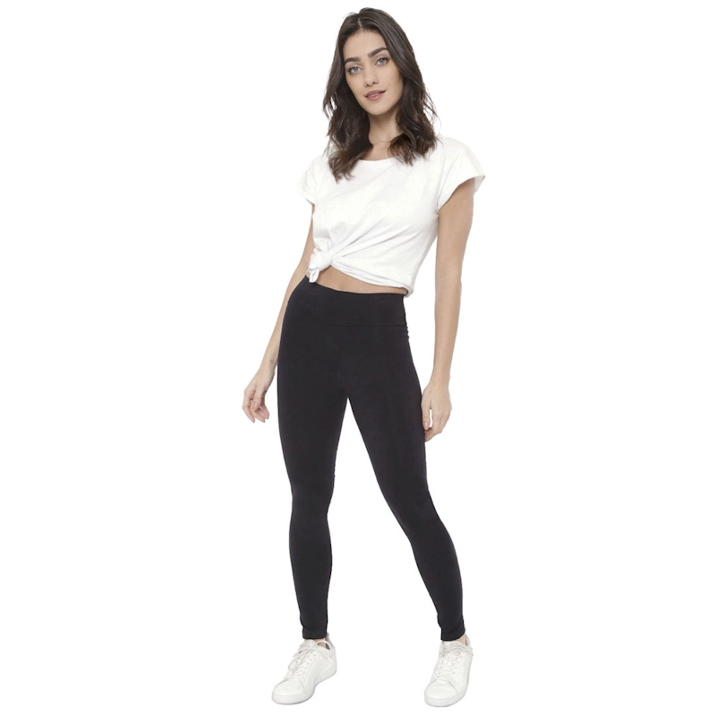 Calça Legging Básica Feminina com Supplex 1