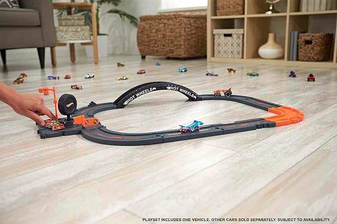 Hot Wheels City Pista de Brinquedo Pacote de Construção 4