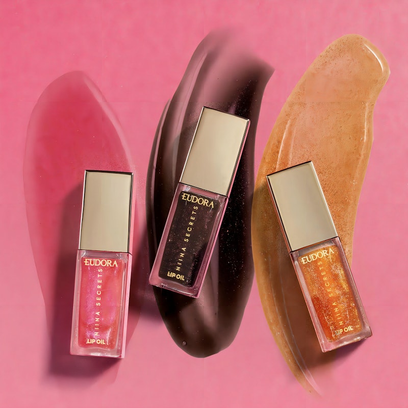 Lip Oil Shine Flowers Rosa Centifolia Niina Secrets 3