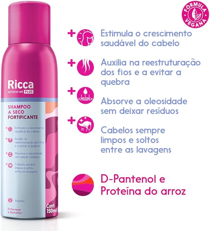 Shampoo a Seco Fortificante 150 ml 2