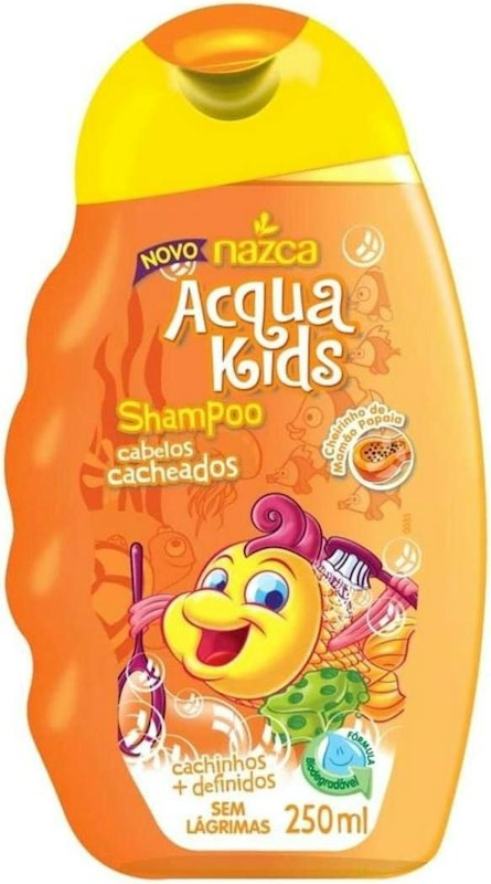 Shampoo Acqua Kids Cabelos Cacheados 1