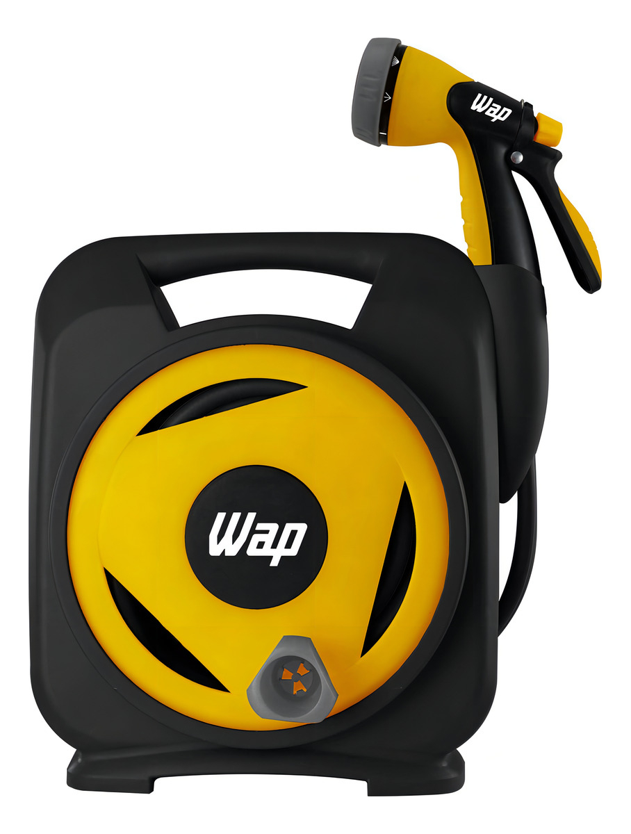 Mangueira com Enrolador e Esguicho Múltiplo WAP GMEEM01  1