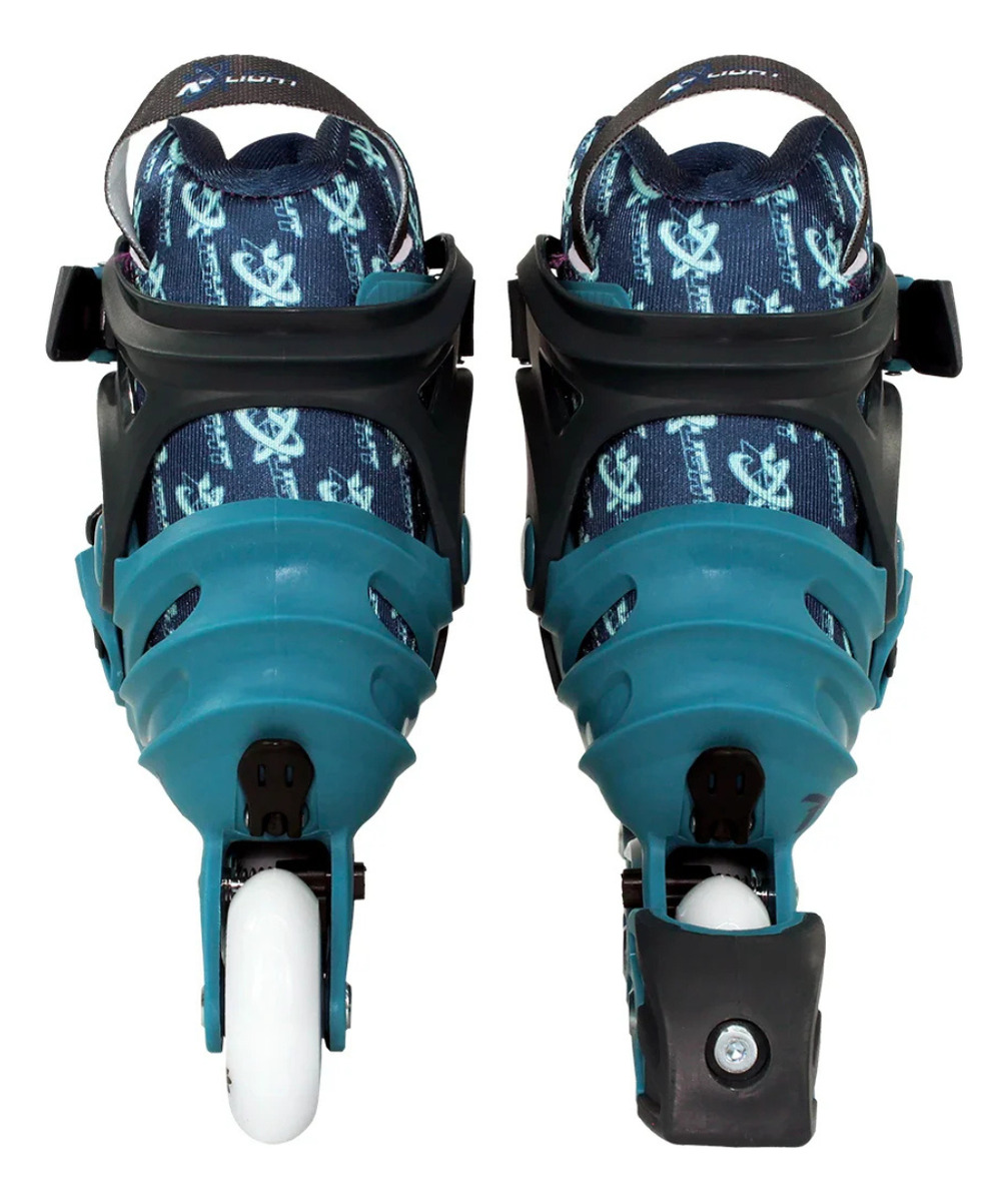 Patins Infantil Traxart X-Light com Rodas LED 3