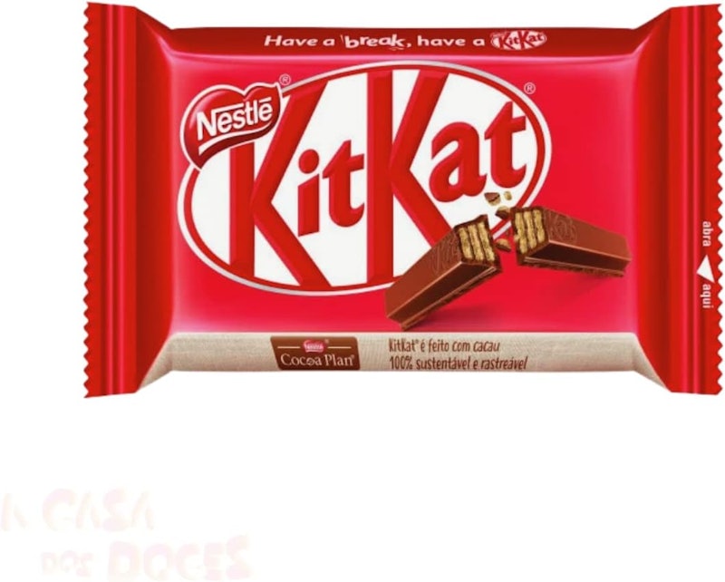 Chocolate KITKAT 4 Fingers ao Leite 41,5g (24 unidades) 1
