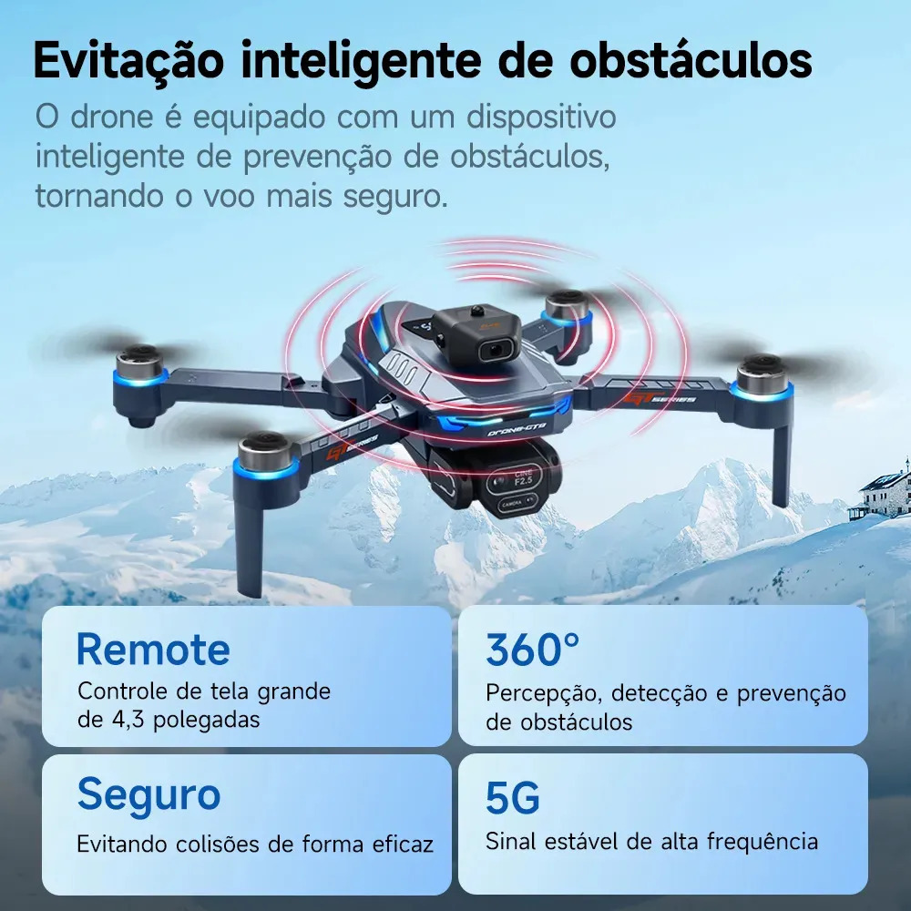 Drone com Câmera 4K 5