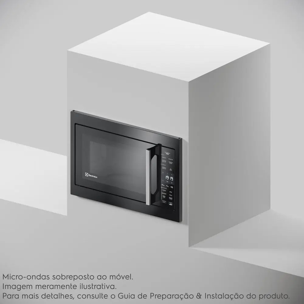 Micro-ondas de Embutir Electrolux 34 L Preto Experience 3
