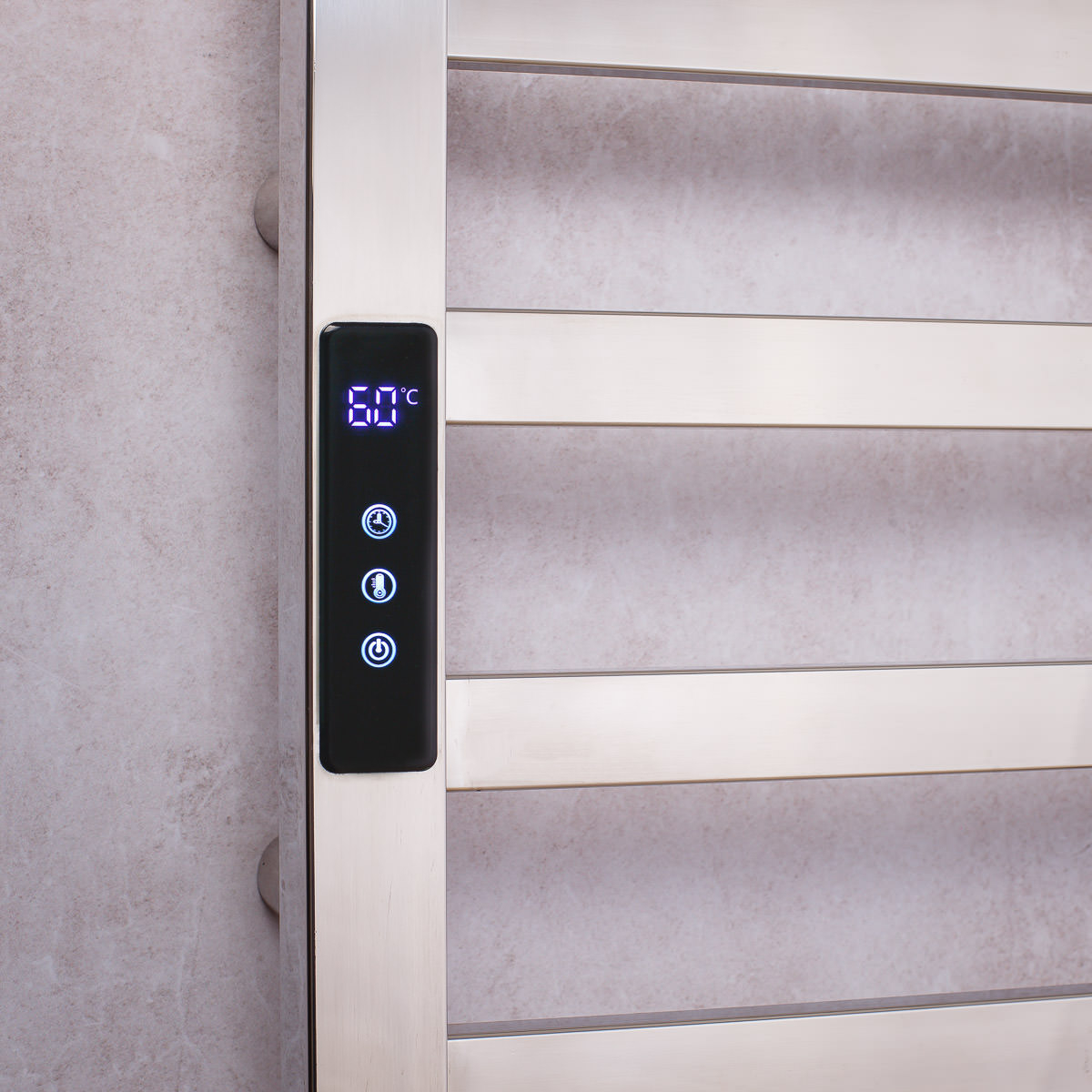 Toalheiro Elétrico Aço Inox Térmico Display Digital 3