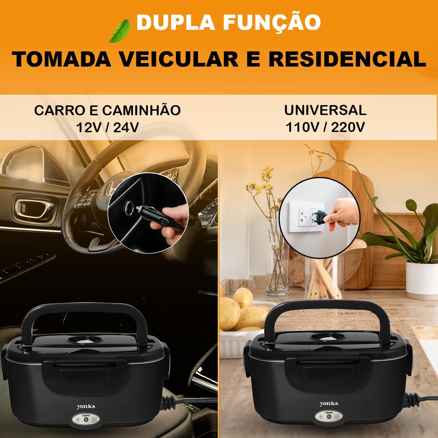 Marmita Elétrica 60 W com Bolsa Térmica  5