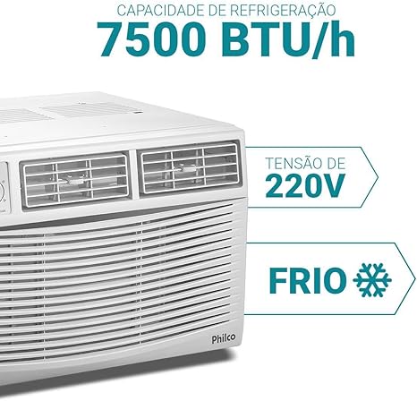Ar-Condicionado Janela 7500 BTUs Frio (220 V) 3