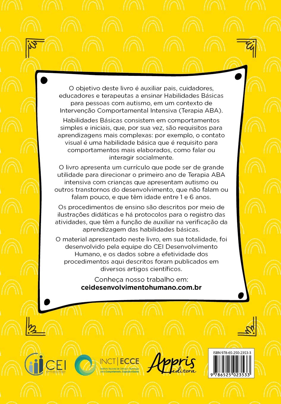 Ensino de Habilidades Básicas para Pessoas com Autismo 2