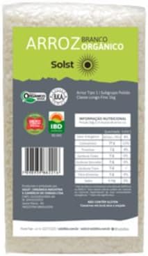 Arroz Longo Fino Branco Orgânico Solst 1