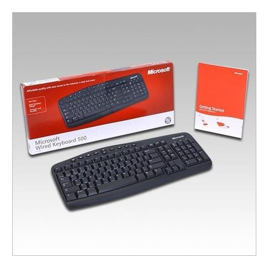 Teclado Microsoft Wired 500 2