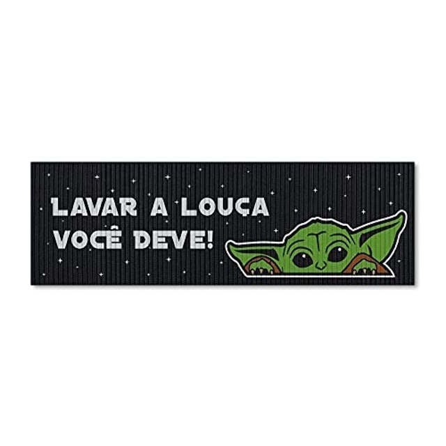 Tapete para Cozinha Lavar a Louça Você Deve 2