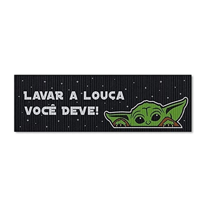 Tapete para Cozinha Lavar a Louça Você Deve 2