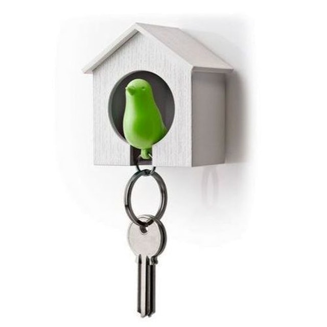 Porta-Chaves e Chaveiro Passarinho Sparrow Key Ring 1