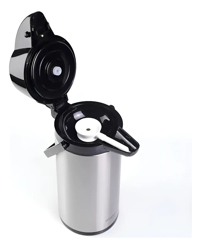Garrafa Térmica Exclusiva 1 L Inox/Preto 5