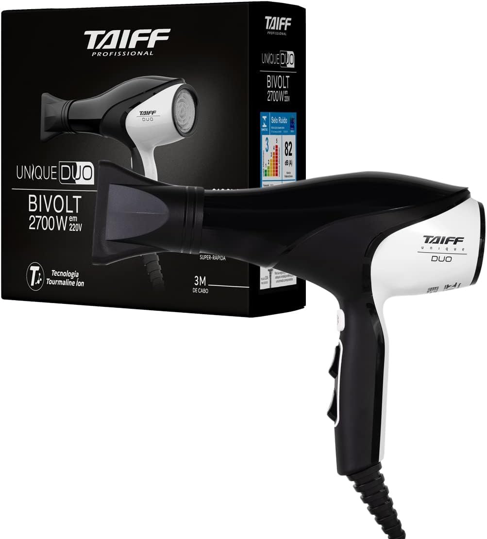 Secador de Cabelo Unique Duo Bivolt 4