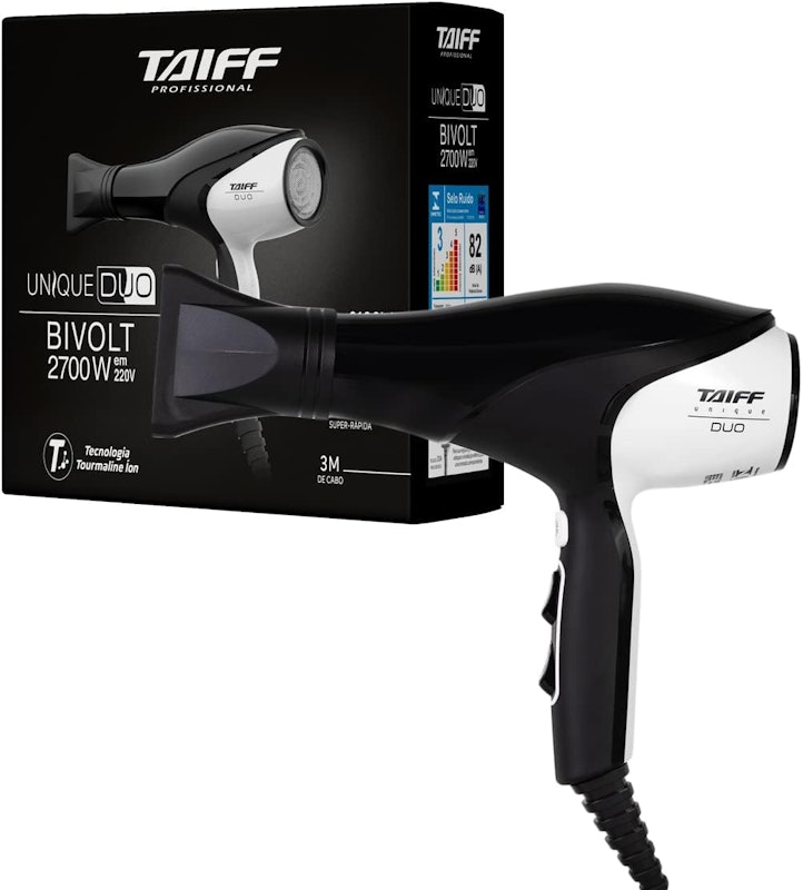 Secador de Cabelo Unique Duo Bivolt 4